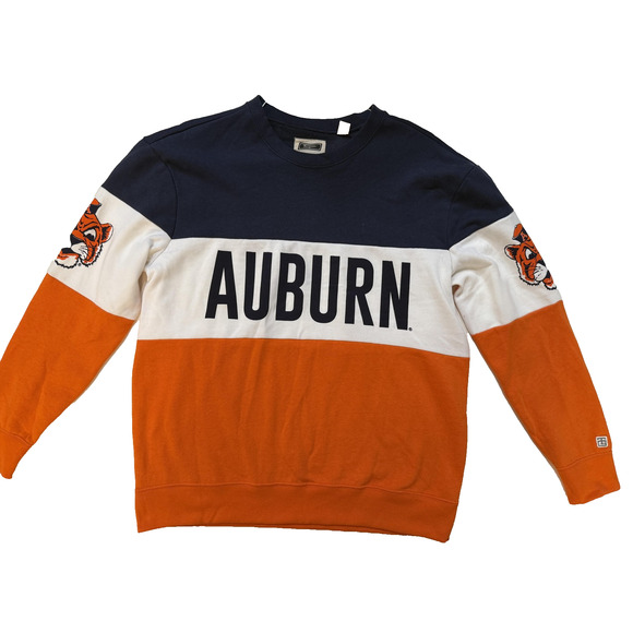 Auburn Tigers Sweater Mens Small NCAA Football Pullover Tailgate Game Day Unisex - Picture 1 of 8